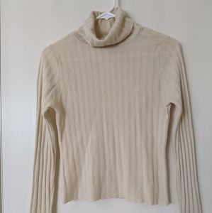 Vintage Cashmere Turtleneck Sweater Size M